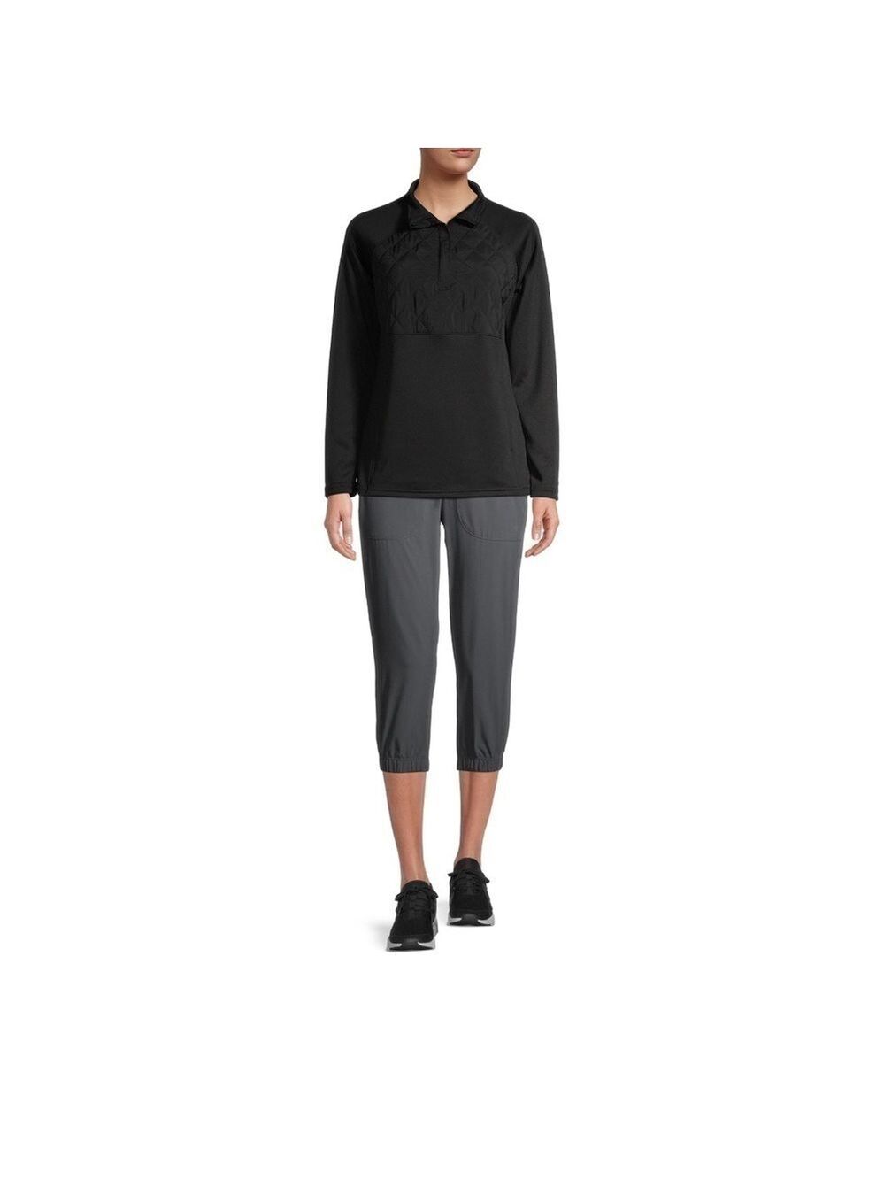 Avia Women's Active Quilted 1/4 Zip Pullover